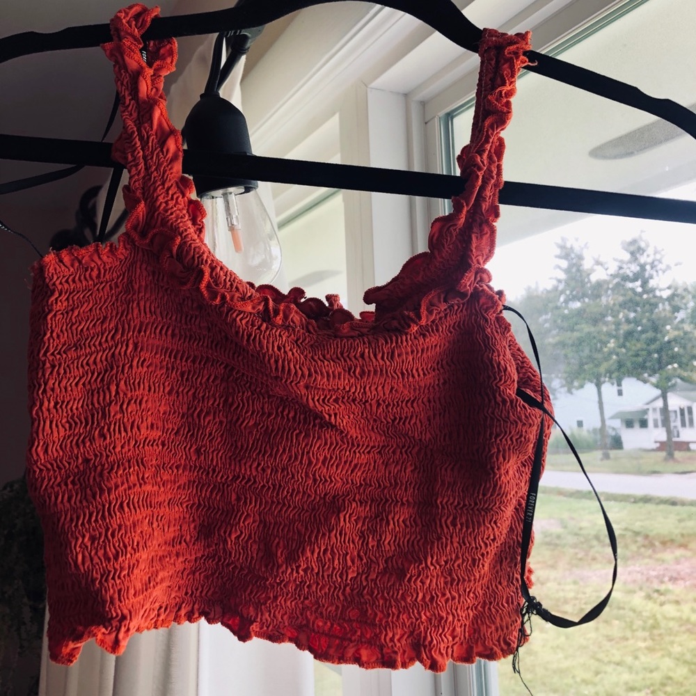 Off the shoulder Crop top